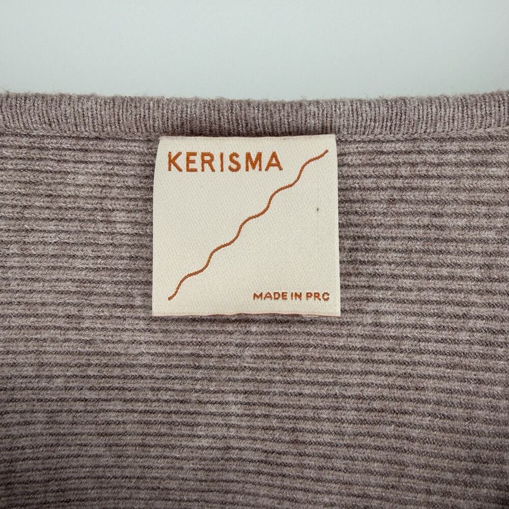 Kerisma Sweater Womens Medium/Large Mauve Oversized Dolman Sleeve - Picture 4 of 8